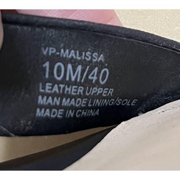 Vince Camuto Malissa Block Heels Ankle Strap Sandals Women’s Size 10M Black - Picture 2 of 10